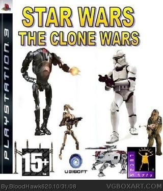 Star Wars:The Clone Wars box cover