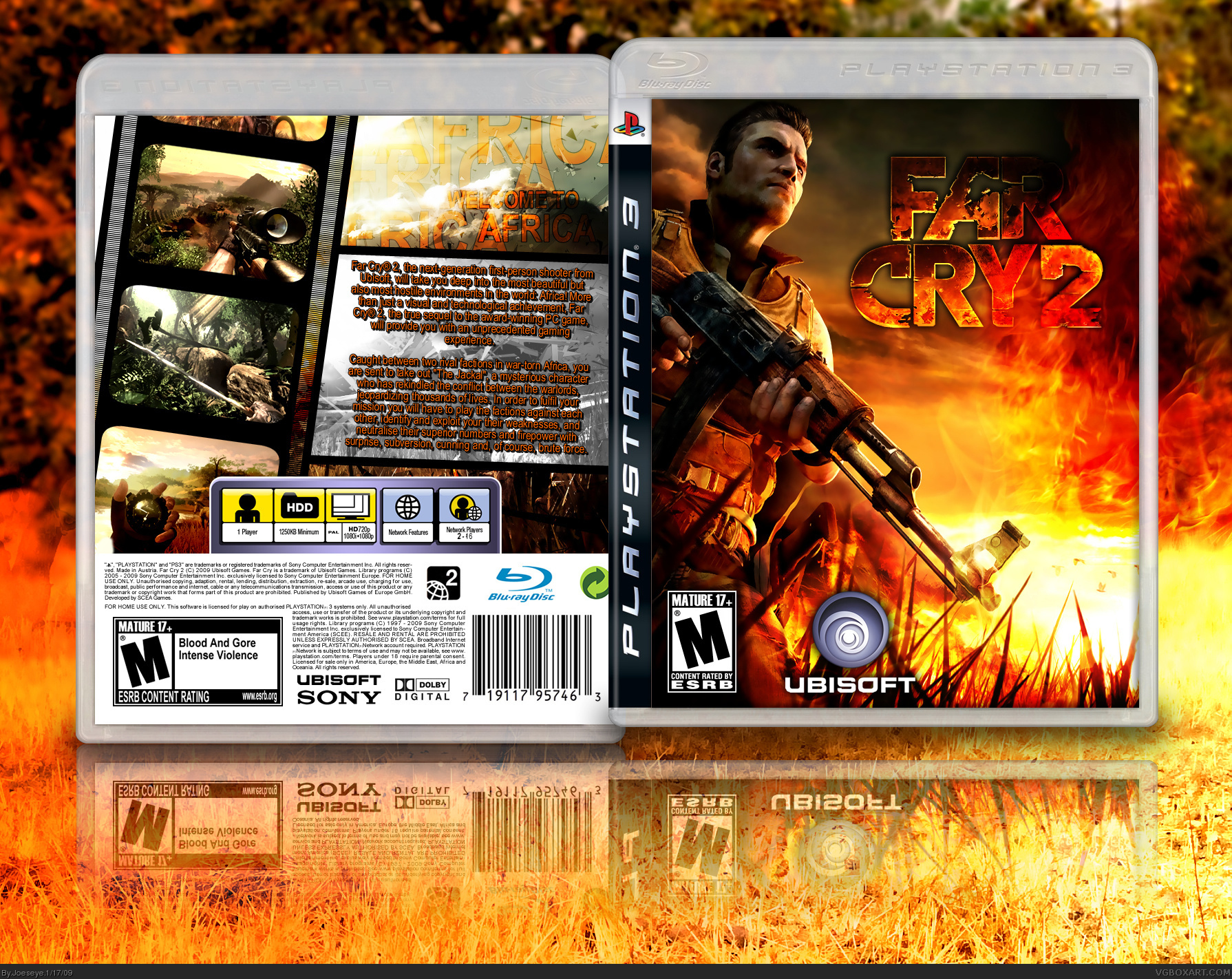 Far Cry 2 box cover