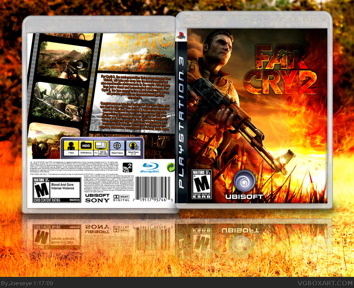 Far Cry 2 box art cover