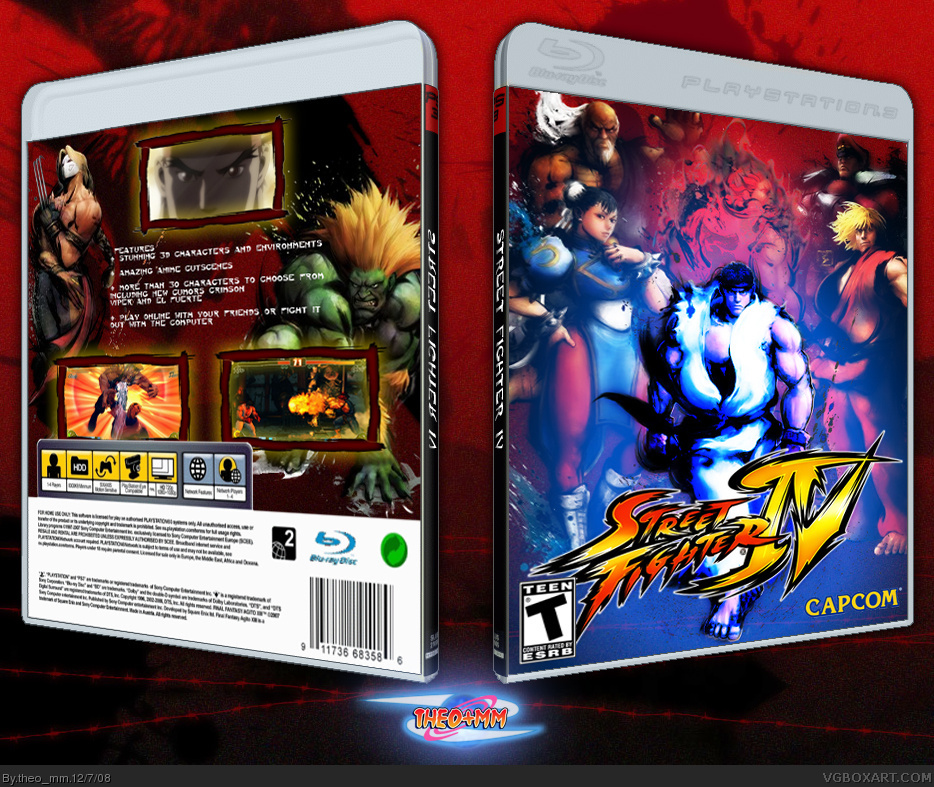 Street Fighter  IV box cover