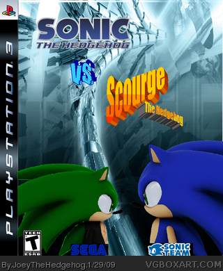 Sonic Vs Scourge box art cover
