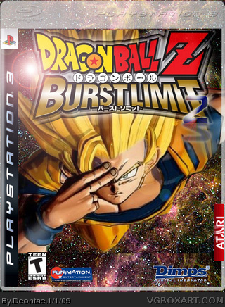 Dragonball Z Burst Limit 2 box cover