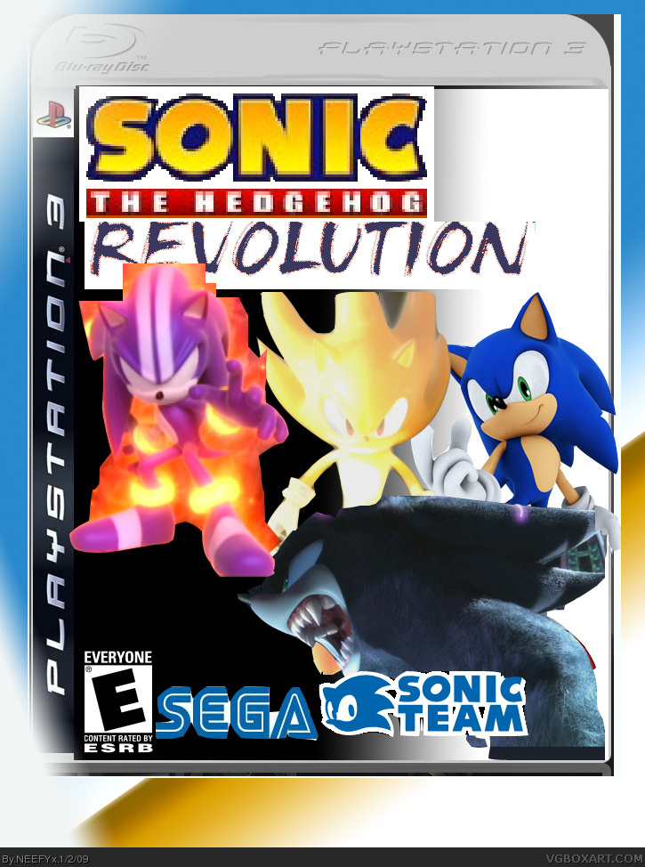 sonic revolution box cover