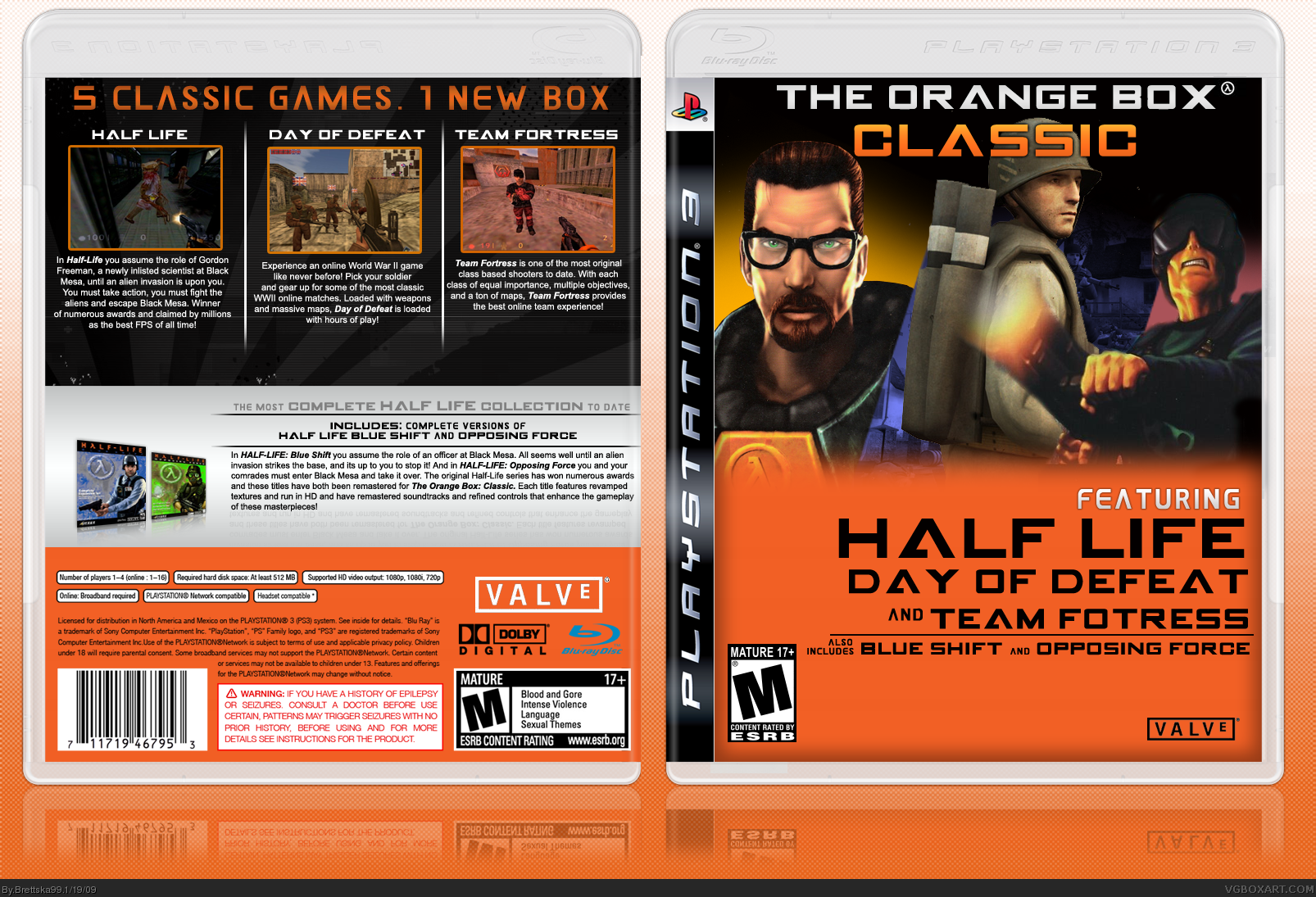 The Orange Box: Classic box cover