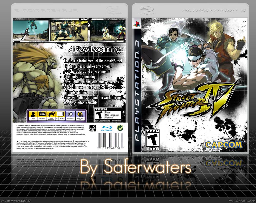 Street Fighter  IV box cover