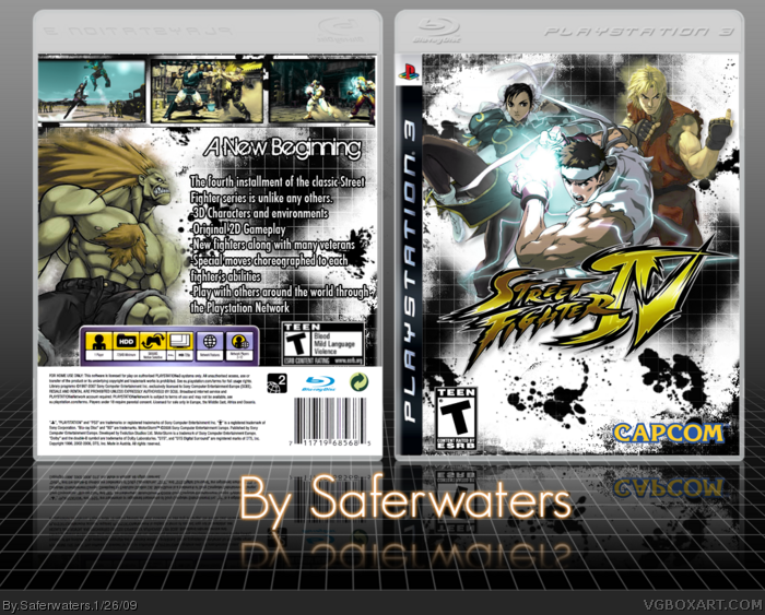 Street Fighter  IV box art cover