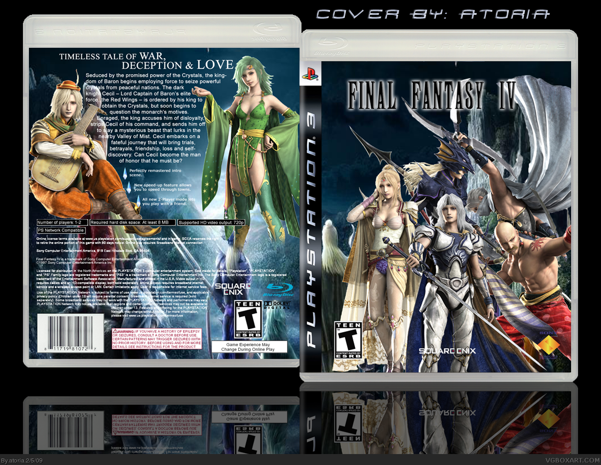 Final Fantasy IV box cover