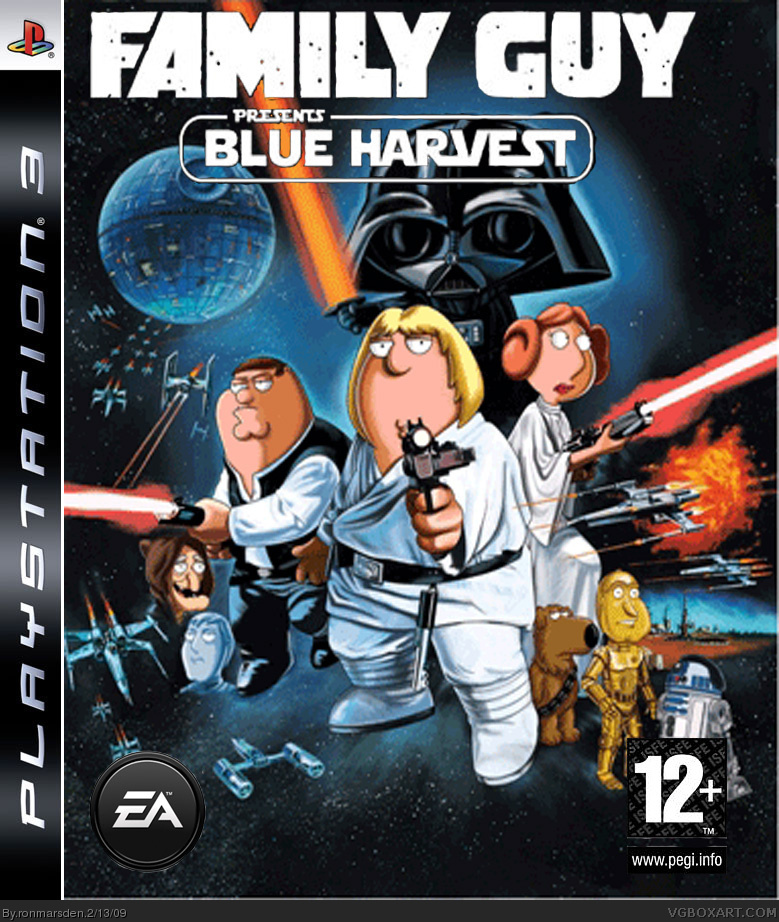 Family Guy Presents Blue Harvest: The Game box cover