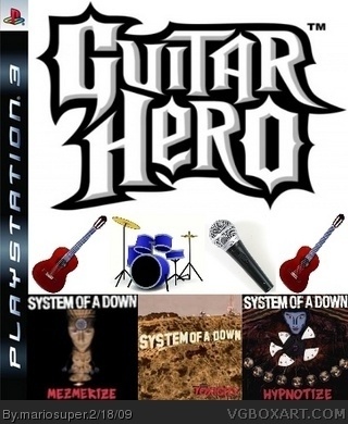 Guitar Hero: System of a Down box cover
