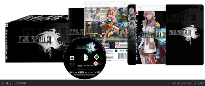 Final Fantasy XIII Collector's Edition box art cover