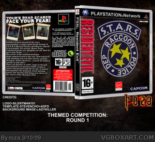 Playstation Network: Resident Evil box art cover