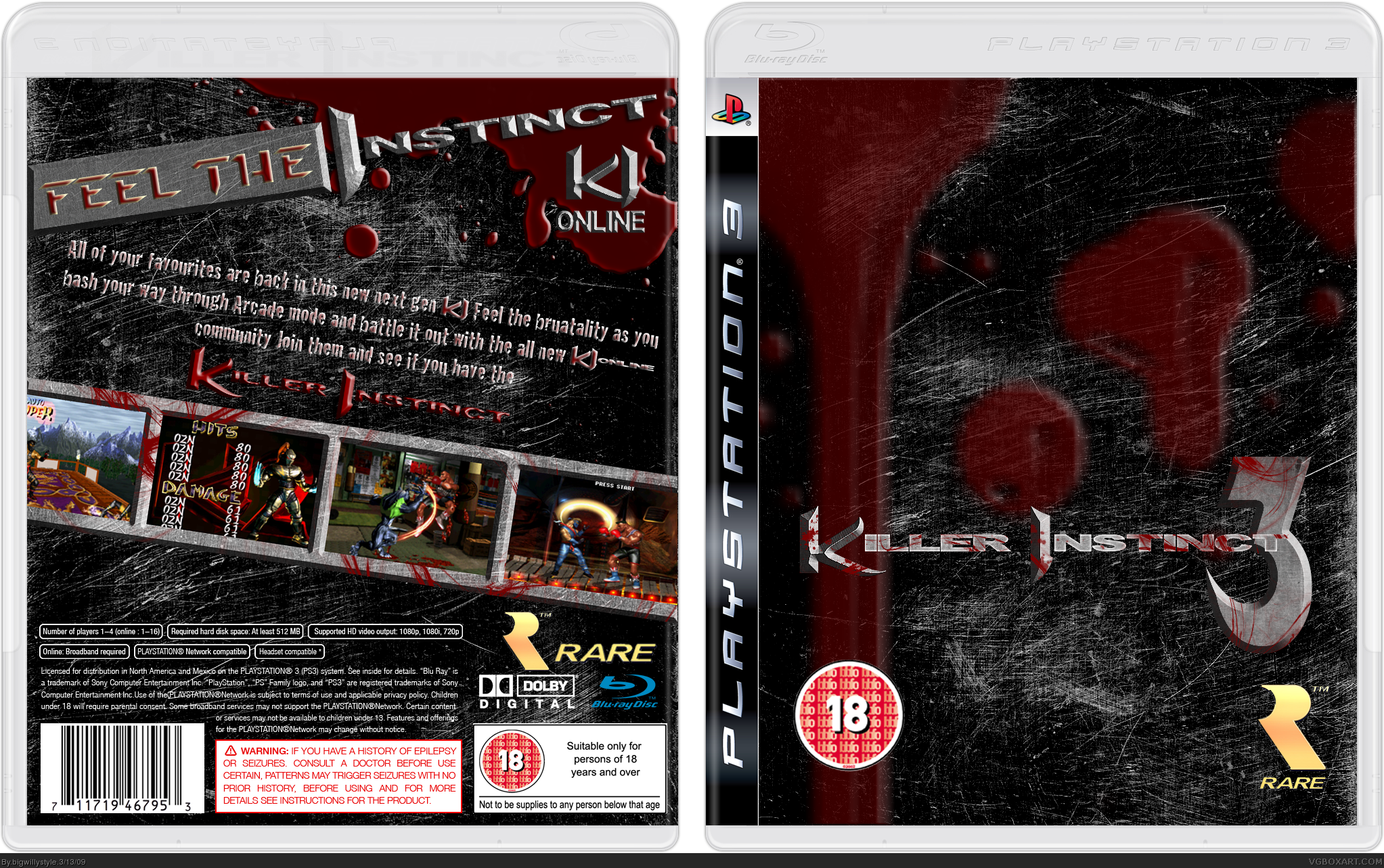 Killer Instinct 3 box cover