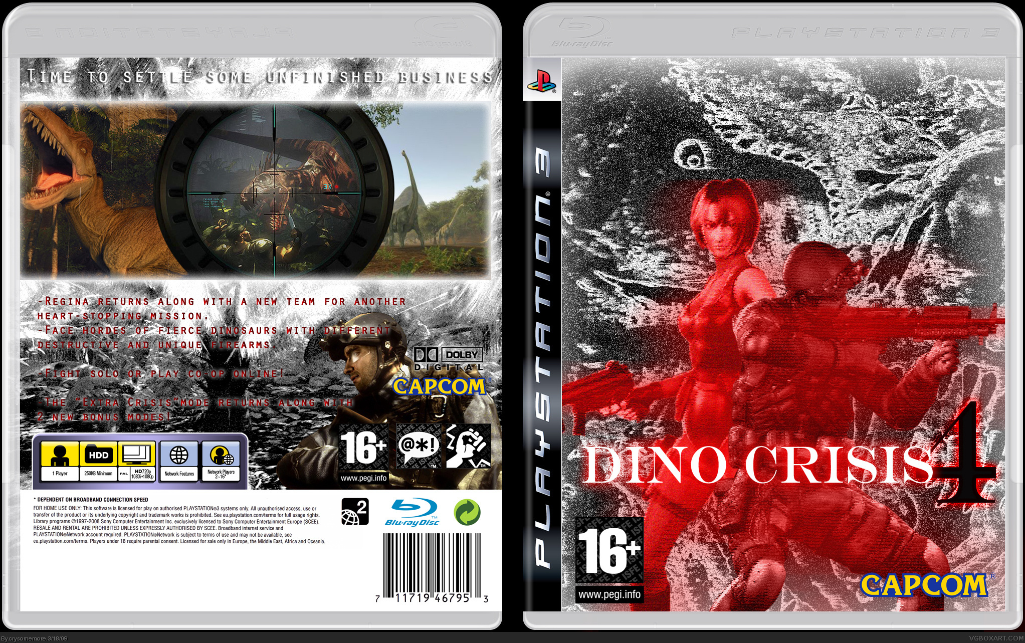 Dino Crisis 4 box cover
