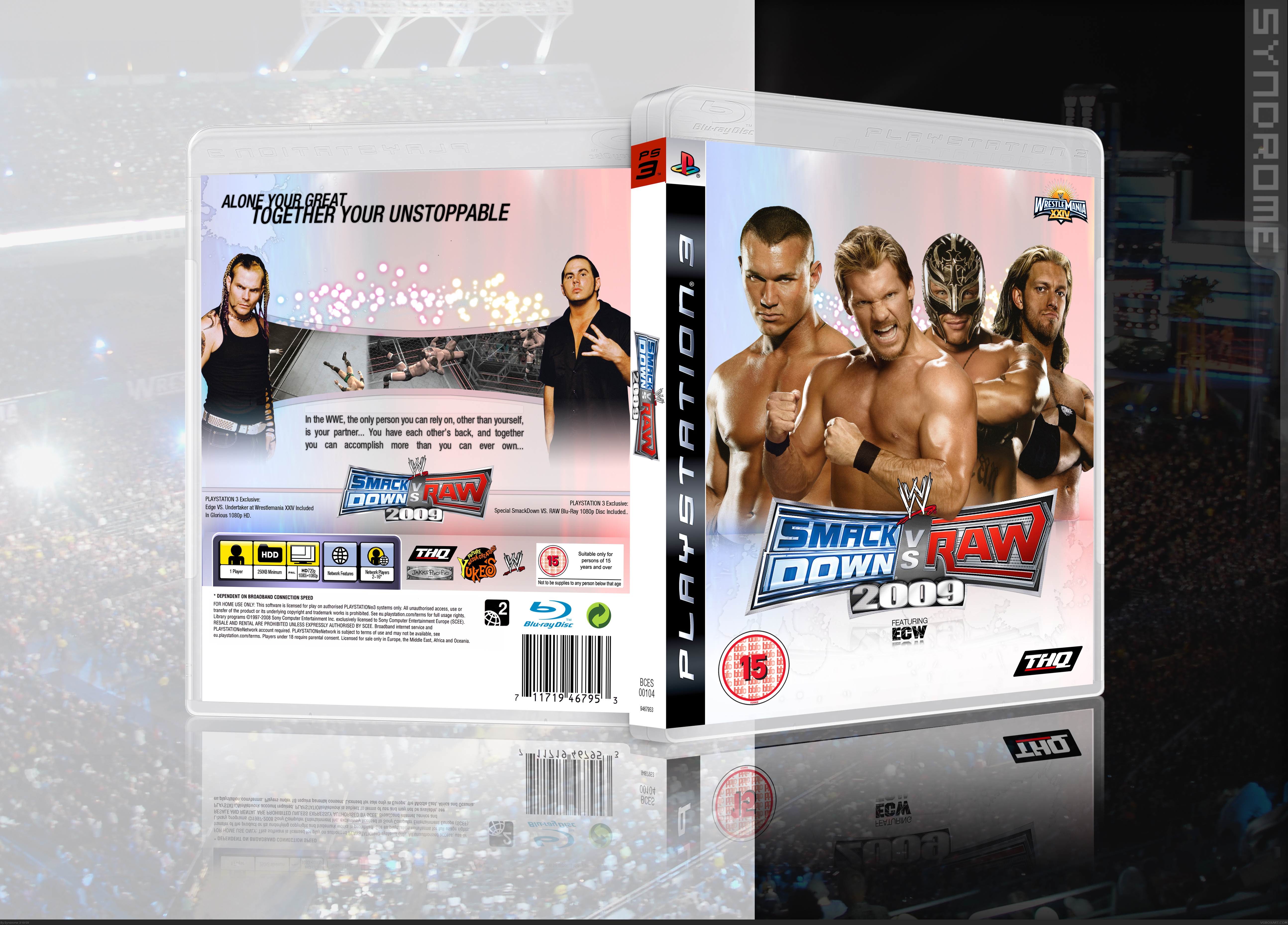 WWE SmackDown vs. Raw 2009 box cover
