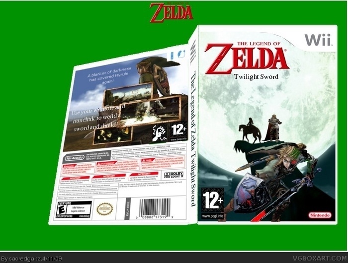 Zelda: Twilight Swords box art cover