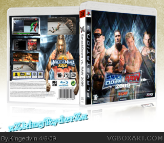 Smackdown vs Raw 2009 box cover