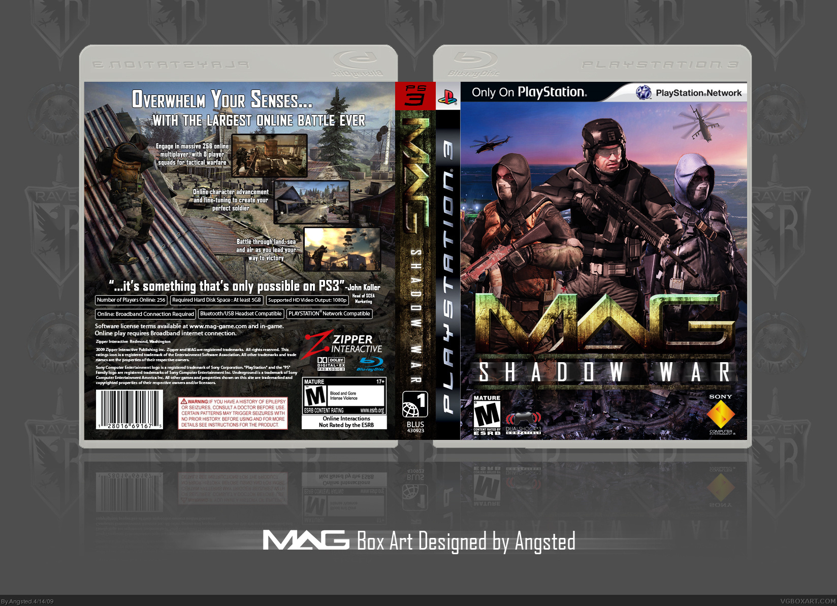 M.A.G. Massive Action Game box cover