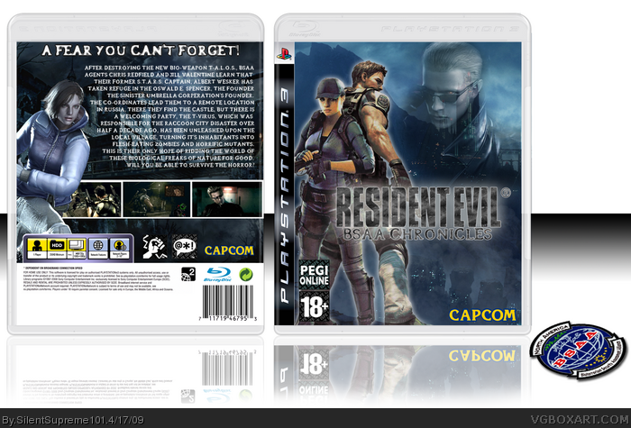 Resident Evil: BSAA Chronicles box art cover
