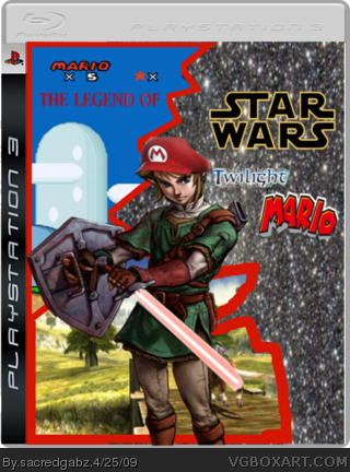 The Legend of Star Wars: Twilight Mario box cover
