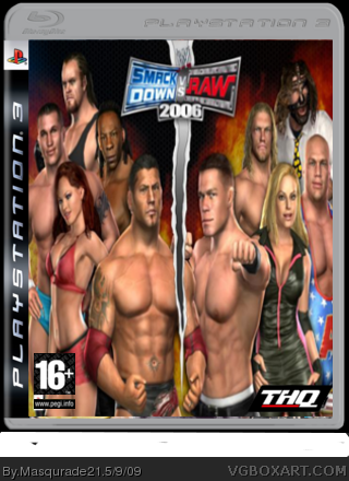 Smack Down V.S Raw 2006 box cover