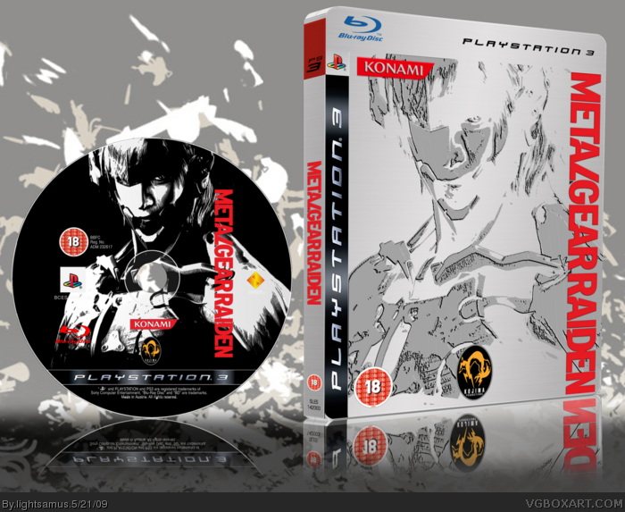 Metal Gear Raiden -Steelbook Collector's Edition- box art cover