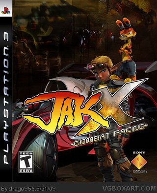 Jak X: Combat Racing box cover