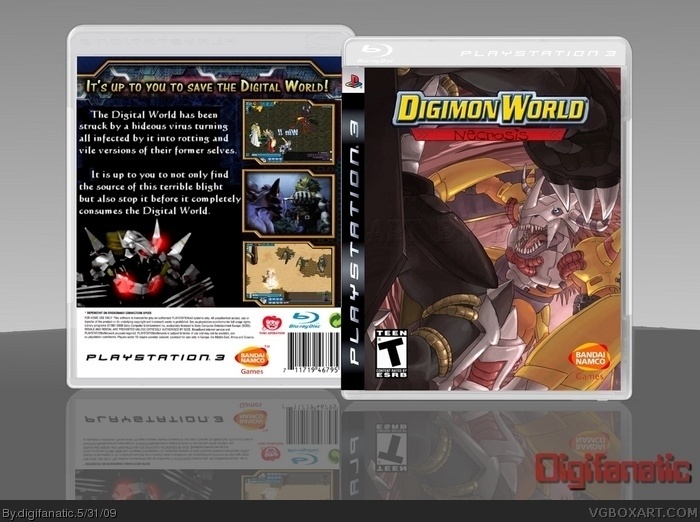 Digimon World Necrosis box art cover