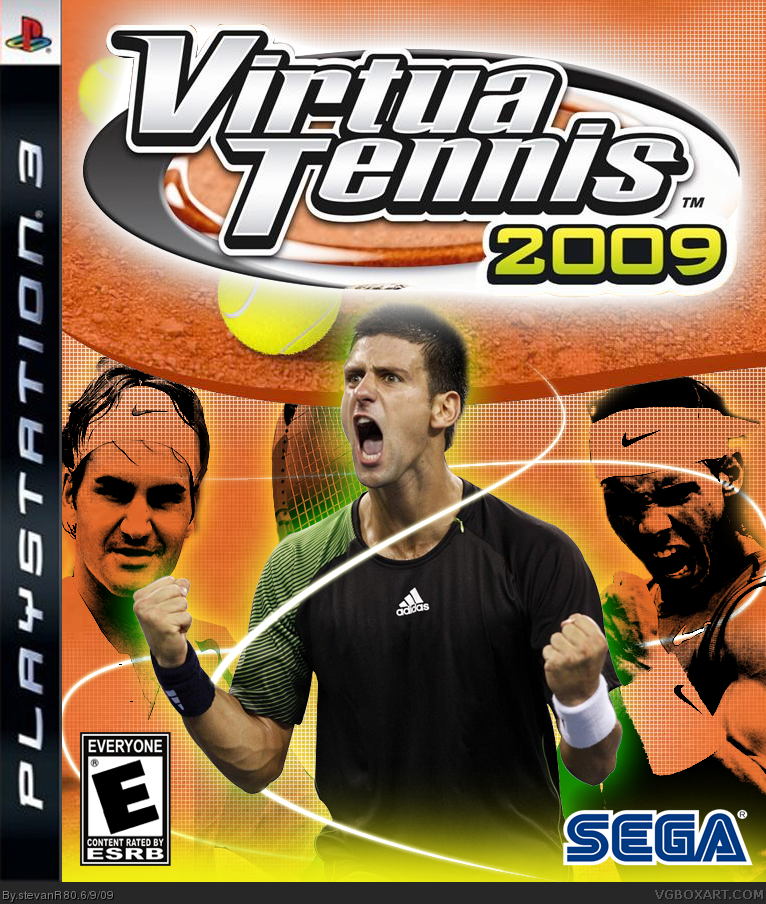 Virtua Tennis 2009 box cover