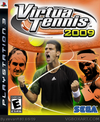 Virtua Tennis 2009 box art cover
