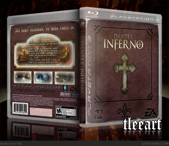 Dantes Inferno box art cover