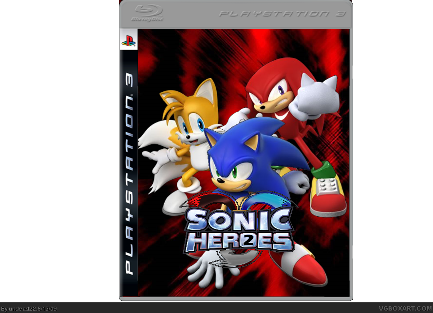 Sonic Heroes 2 box cover