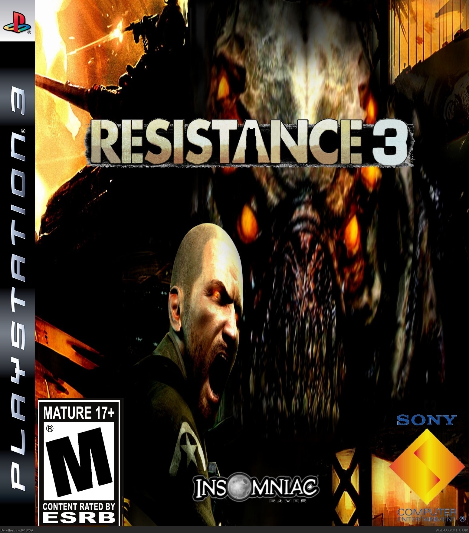Resistance 3 box cover