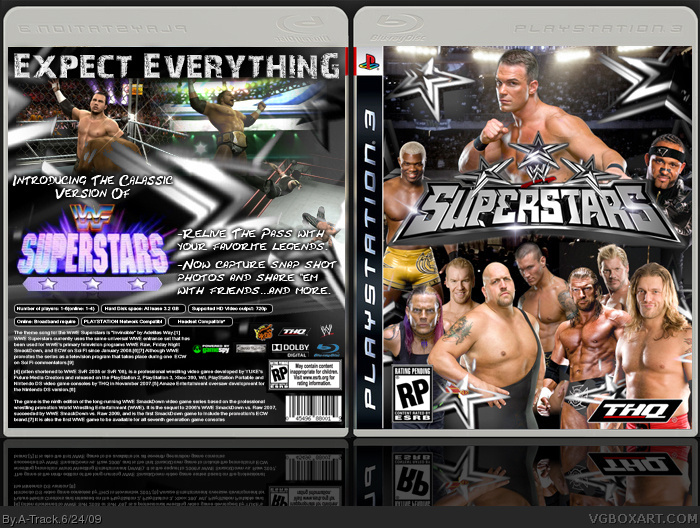 WWE Superstars box cover