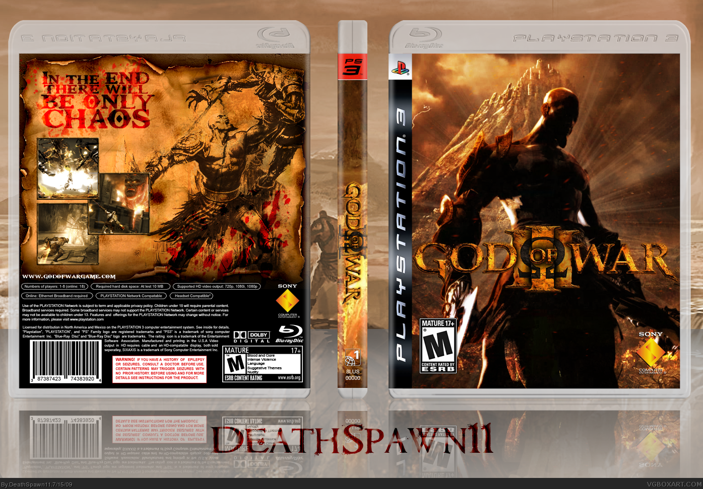 God of War III box cover