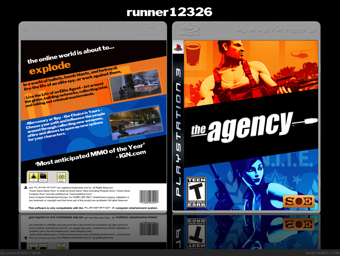 The Agency box cover
