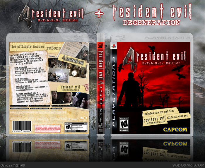 Resident Evil 4: S.T.A.R.S. Edition box art cover
