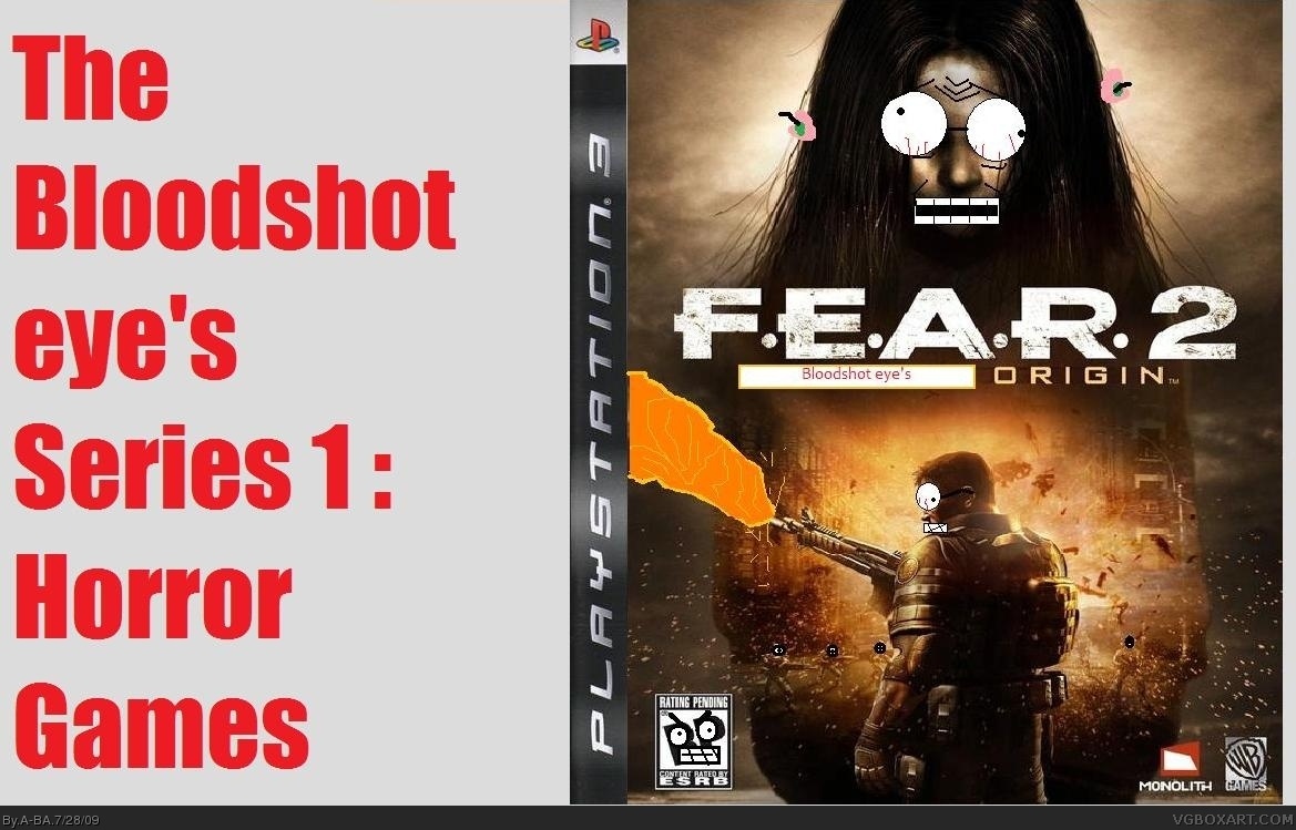 Fear 2 bloodshot origins box cover
