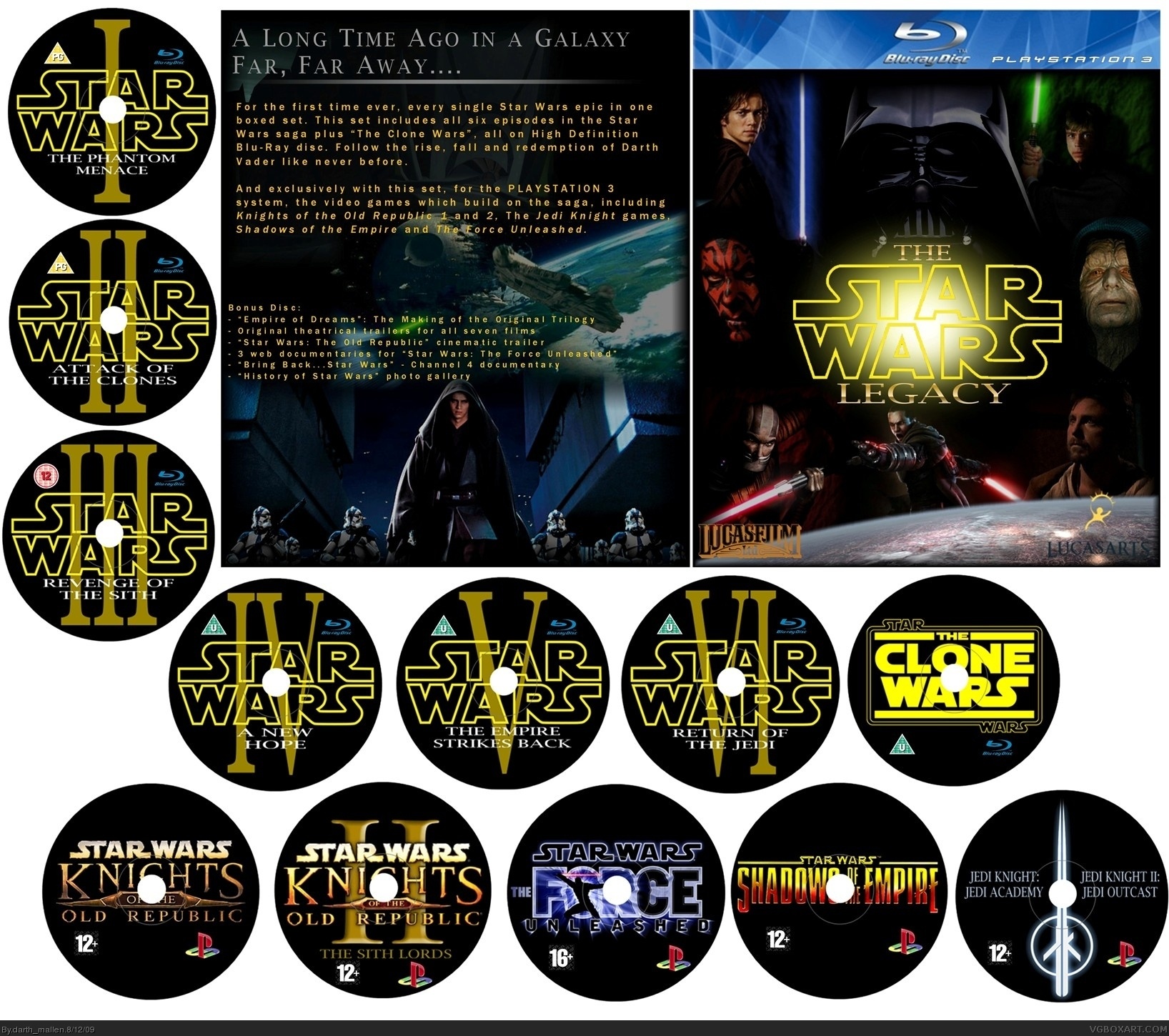 Star Wars Legacy box cover