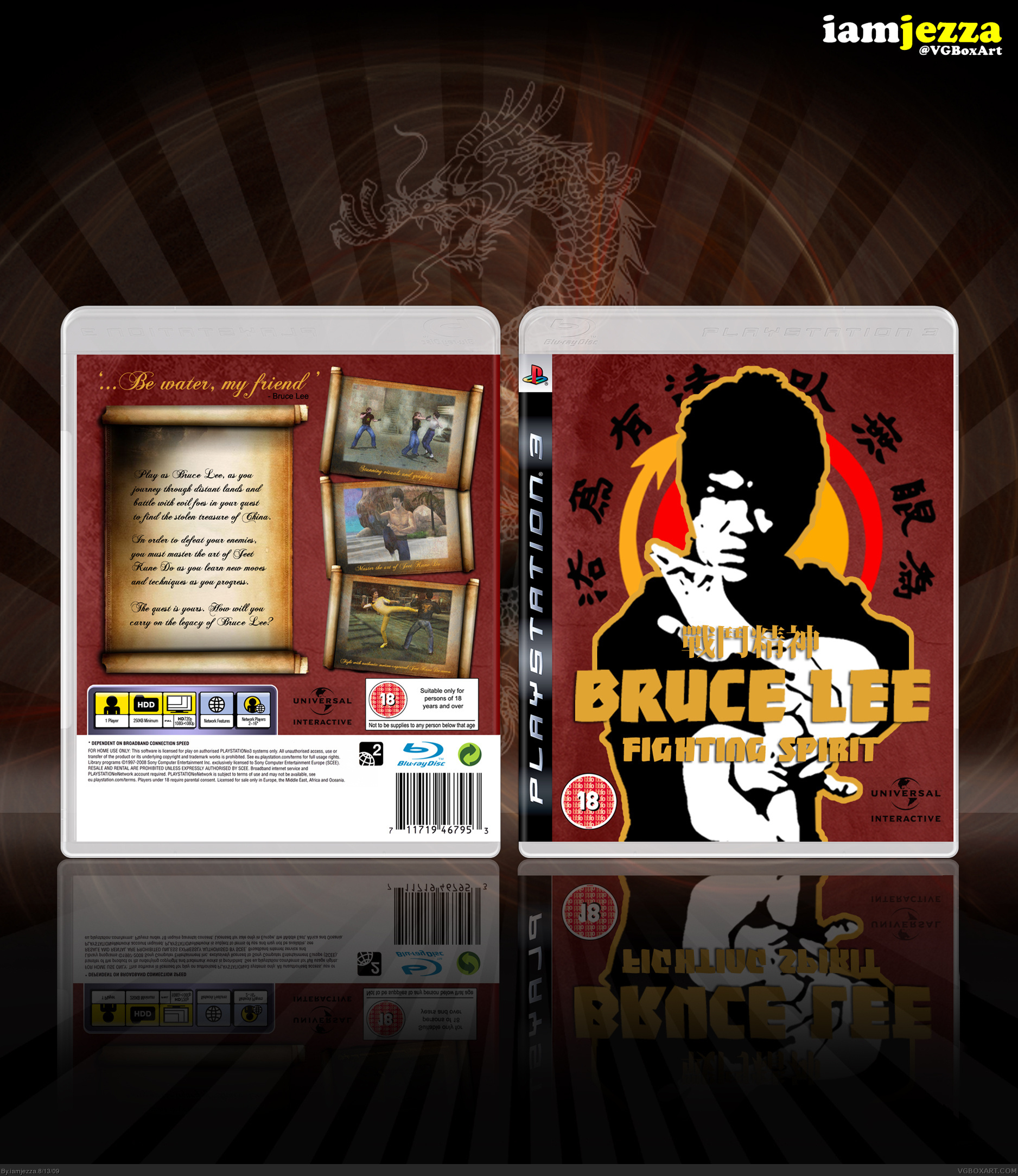 Bruce Lee : Fighting Spirit box cover