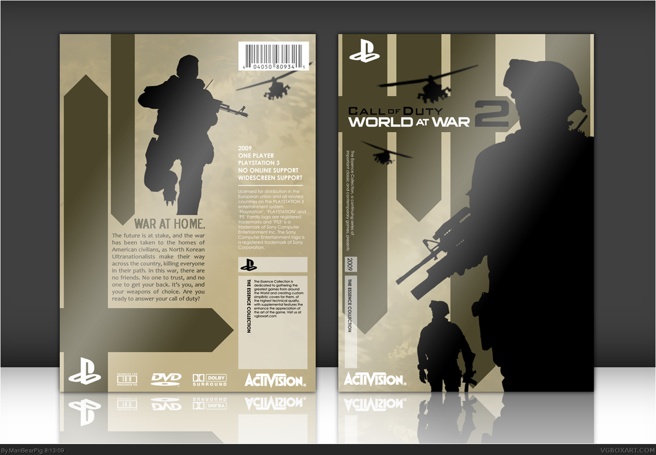 Call of Duty: World at War 2 box cover