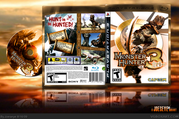 Monster Hunter Tri box art cover