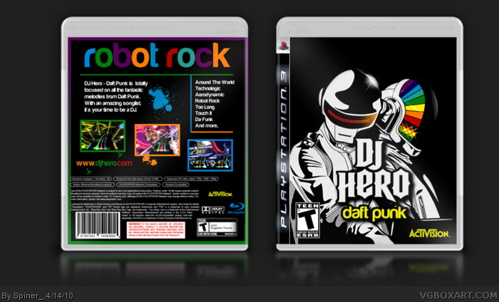 DJ Hero - Daft Punk box art cover