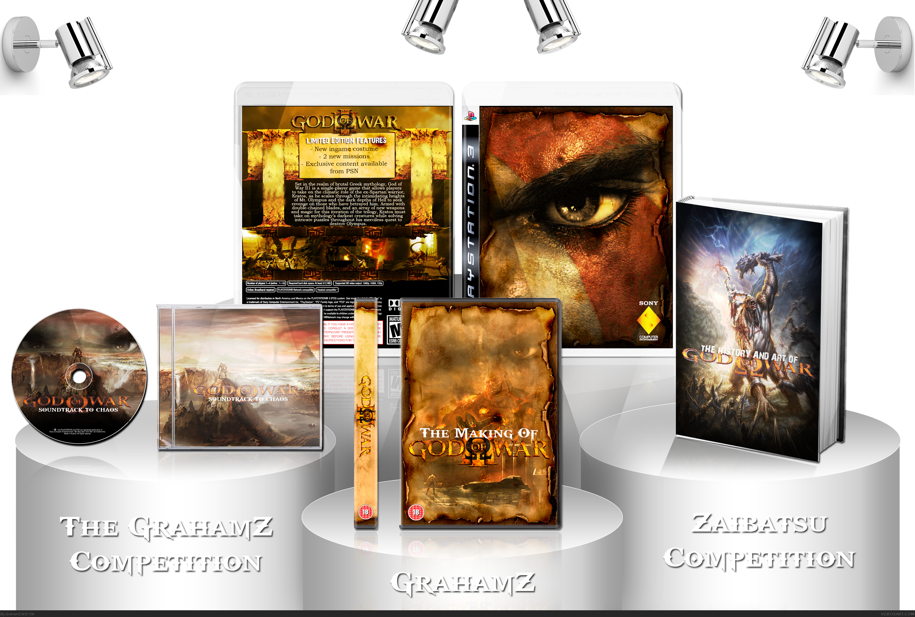 God of War III:  Limited Collector's Edition box cover