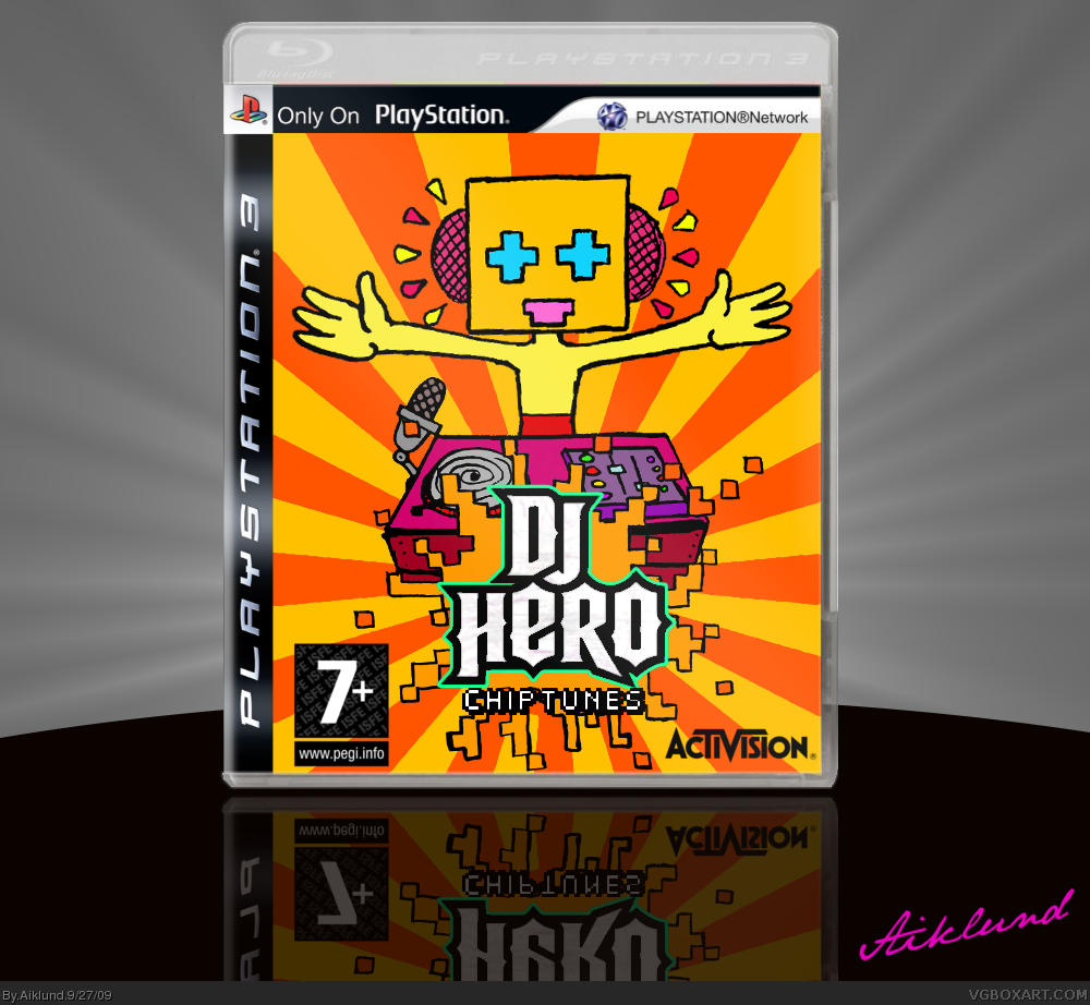 DJ Hero Chiptunes box cover