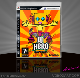 DJ Hero Chiptunes box art cover