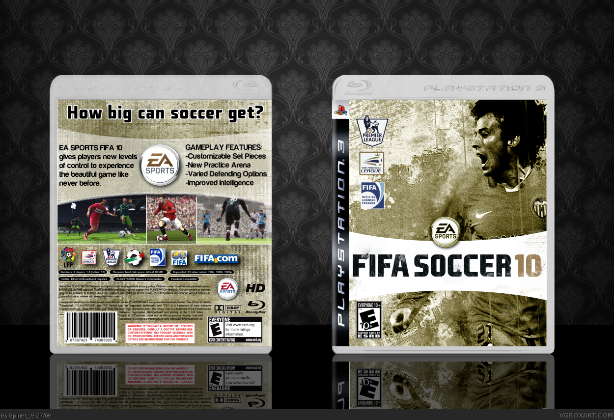 FIFA 10 box cover