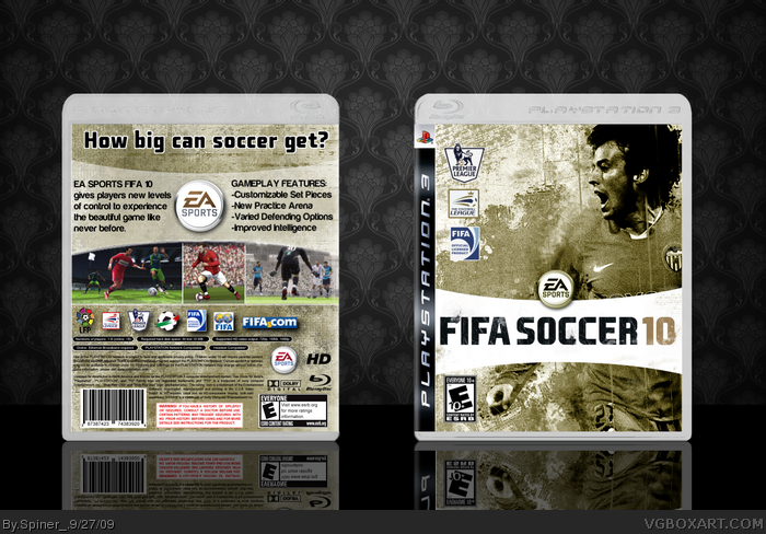 FIFA 10 box art cover