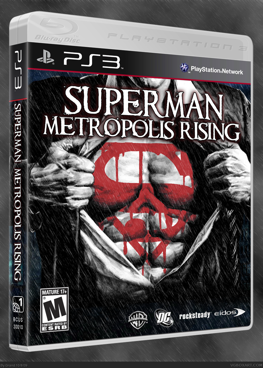 Superman Metropolis Rising box cover