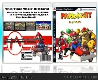 Mario Kart Allstars box art cover