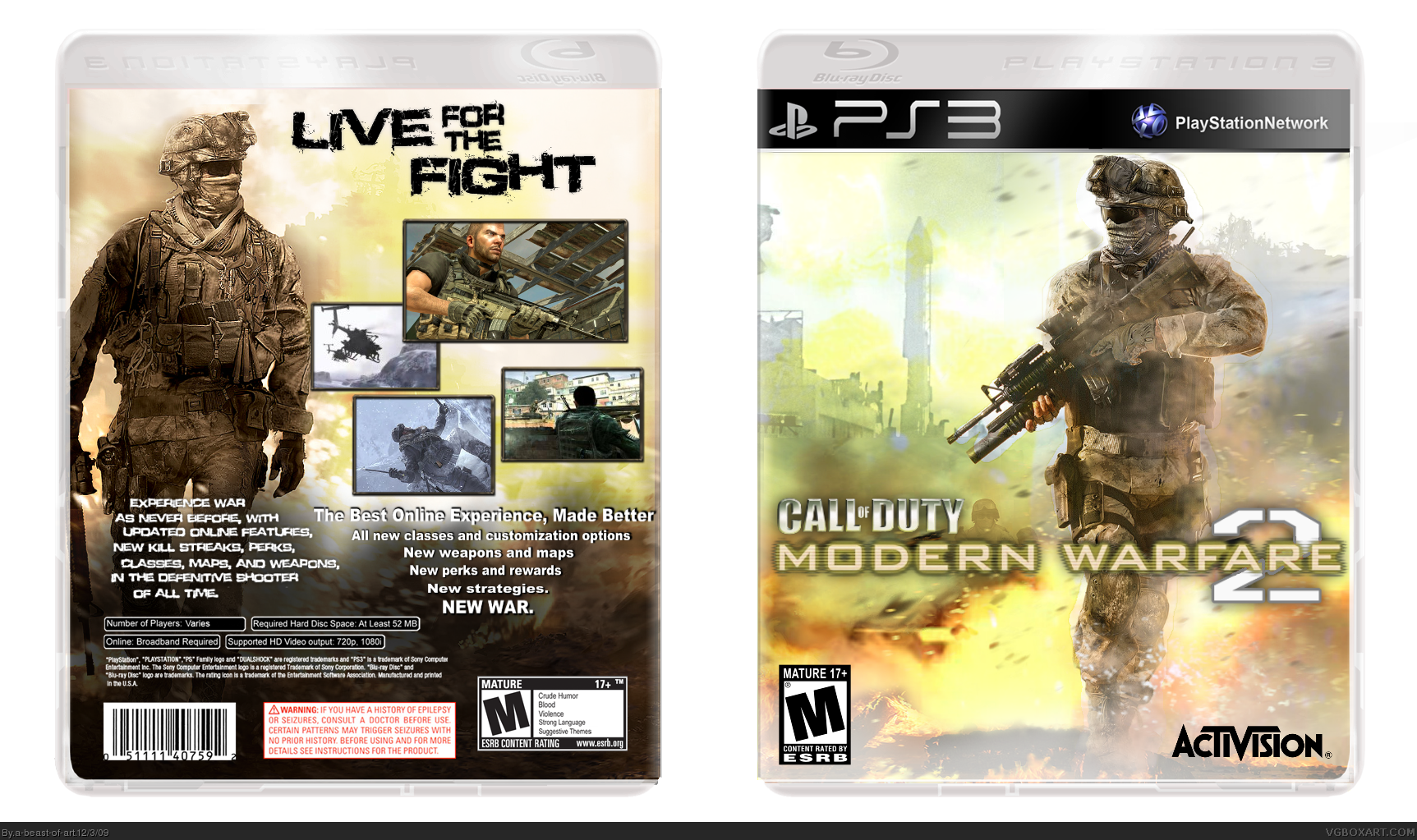 Call Of Duty: Modern Warfare 2 box cover